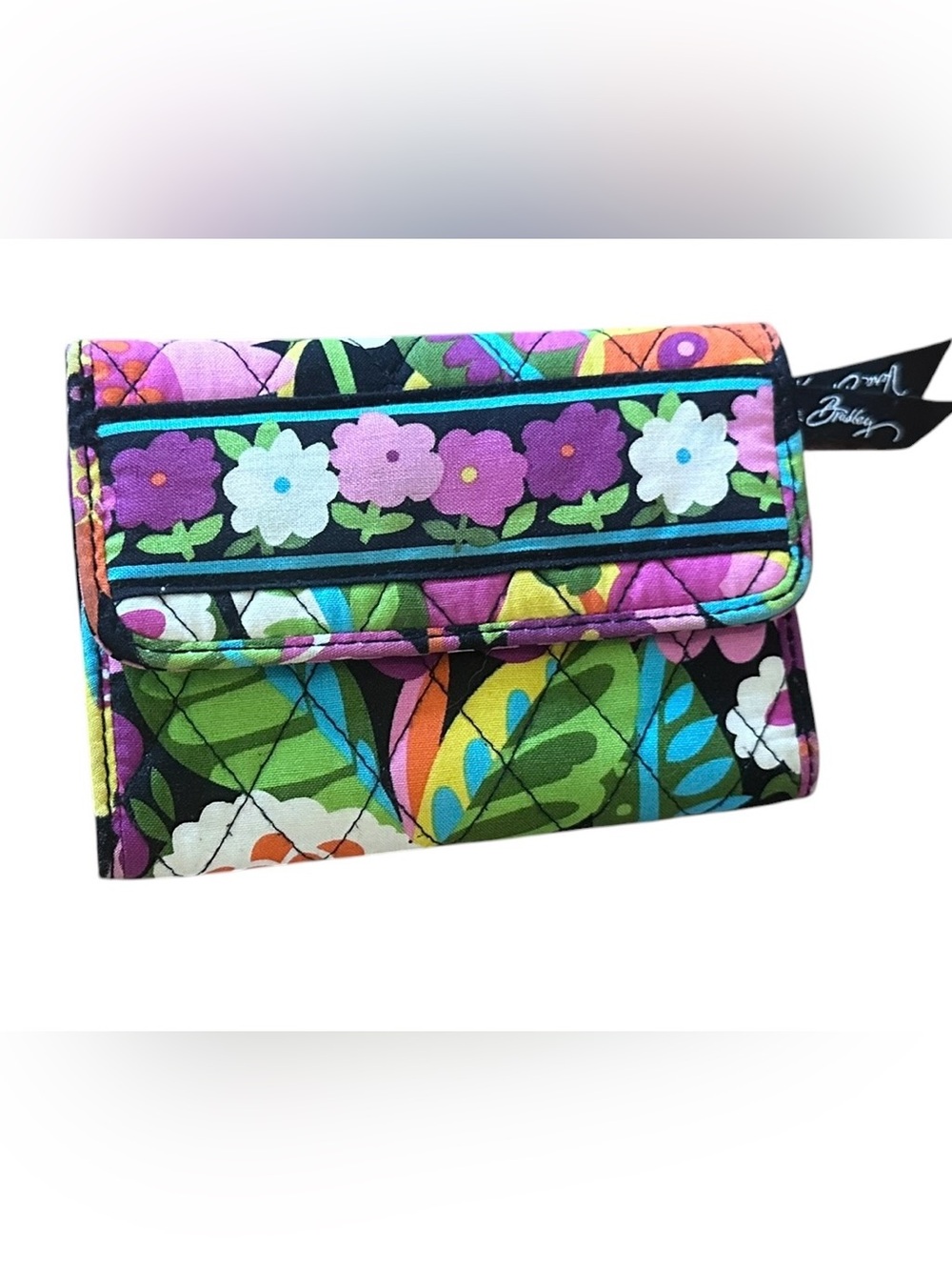Vera Bradley Euro Wallet Va Va Bloom